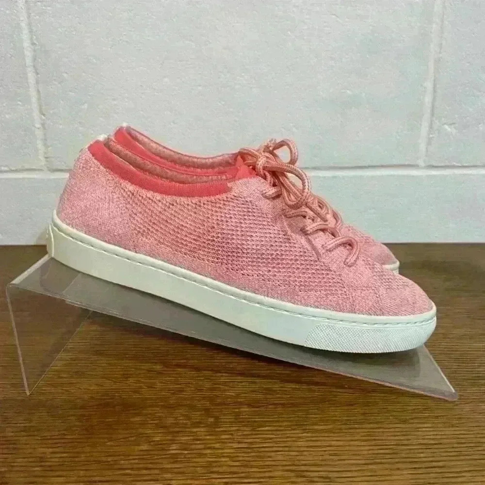 Soludos Women's Ashore Mesh Sneakers  Coral Confetti Beach Vacation Minimalist‎